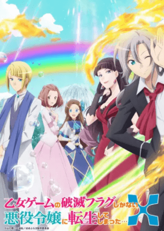 Otome Game no Hametsu Flag shika Nai Akuyaku Reijou ni Tensei shiteshimatta... X | اوك انمي - Okanime